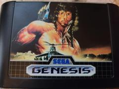 Cartridge (Front) | Rambo III Sega Genesis
