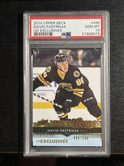 David Pastrnak [UD Exclusives] #495 Hockey Cards 2014 Upper Deck Prices