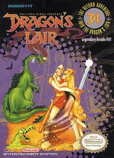 Dragon's Lair the Legend Cover Art