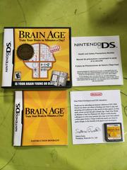 Complete In Box | Brain Age [Gift From Nintendo - GDC:06] Nintendo DS