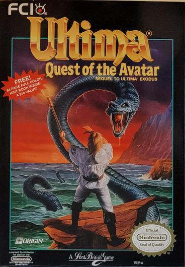 Ultima Quest of the Avatar Cover Art
