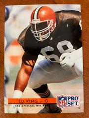 Ed King #140 Football Cards 1992 Pro Set Prices