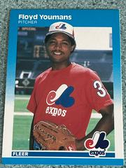 Floyd Youmans, Jr #337 Baseball Cards 1987 Fleer Prices