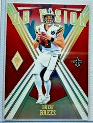 Drew Brees [Red] Football Cards 2019 Panini Phoenix QB Vision Prices
