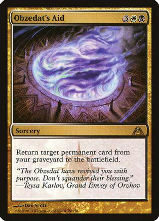 Obzedat's Aid [Foil] Magic Dragons Maze