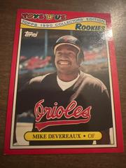 Mike Devereaux Baseball Cards 1990 Topps Toys R Us Rookies Prices