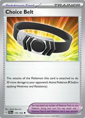 Choice Belt #176 Pokemon Paldea Evolved Prices