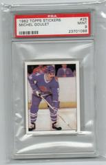 Michel Goulet Hockey Cards 1982 Topps Stickers Prices