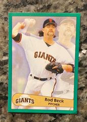 Rod Beck Baseball Cards 1996 Panini Stickers Prices