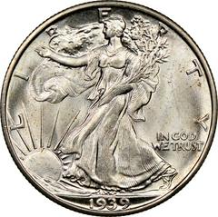1939 S Coins Walking Liberty Half Dollar Prices