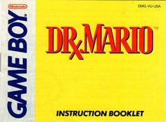 Manual Front | Dr. Mario GameBoy