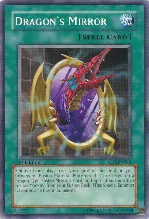 Dragon's Mirror [1st Edition] CRV-EN040 YuGiOh Cybernetic Revolution