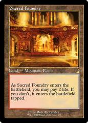Sacred Foundry [Retro Frame] #409 Magic Ravnica Remastered Prices