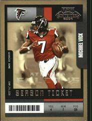 Michael Vick #4 Football Cards 2004 Playoff Contenders Prices