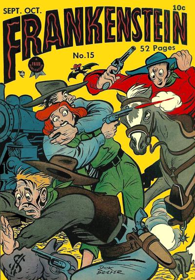 Frankenstein #15 (1948) Comic Books Frankenstein