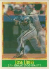 Jose Uribe #79 Baseball Cards 1990 Sportflics Prices