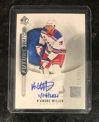 K'Andre Miller [Inscribed Autograph] Hockey Cards 2020 SP Authentic Prices