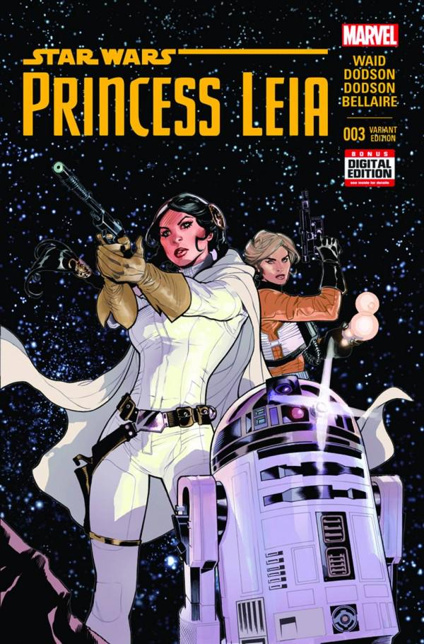 Princess Leia [2nd Print Dodson] #3 (2015) Comic Books Princess Leia