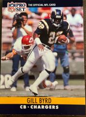 Gill Byrd #277 Football Cards 1990 Pro Set FACT Cincinnati Prices