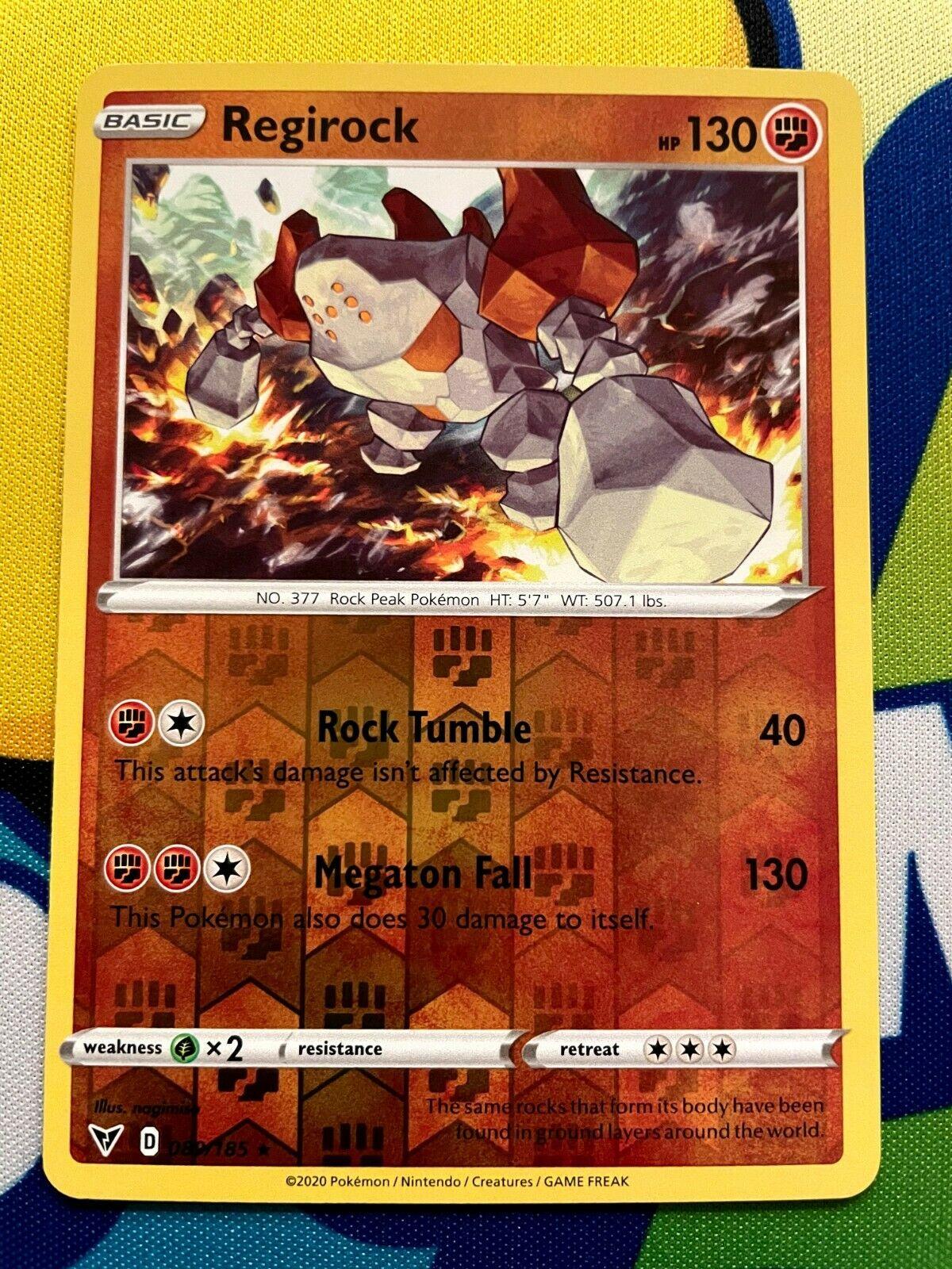 Regirock [Reverse Holo] 89 Prices Pokemon Vivid Voltage Pokemon Cards