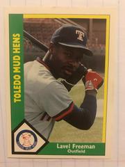 Lavel Freeman Baseball Cards 1990 CMC Toledo Mud Hens Prices