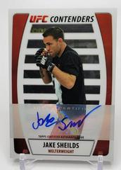 Jake Shields #CA-JS Ufc Cards 2011 Topps UFC Title Shot Contenders Autographs Prices