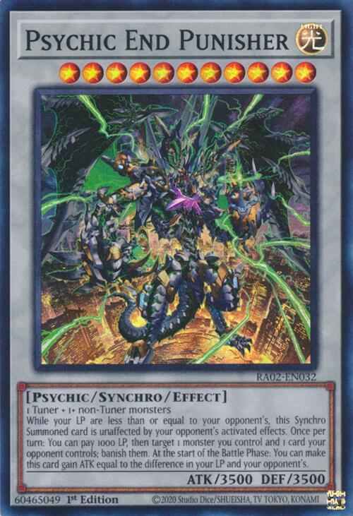 Psychic End Punisher [Super Rare] RA02-EN032 YuGiOh 25th Anniversary Rarity Collection II