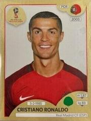 Cristiano Ronaldo [Gold] Soccer Cards 2018 Panini World Cup Stickers Prices