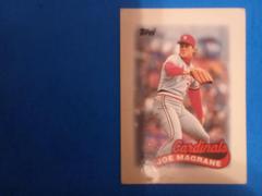 Joe Magrane #36 Baseball Cards 1989 Topps Mini League Leaders Prices
