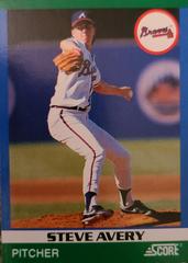 Steve Avery #5 Baseball Cards 1991 Score Rising Stars Prices