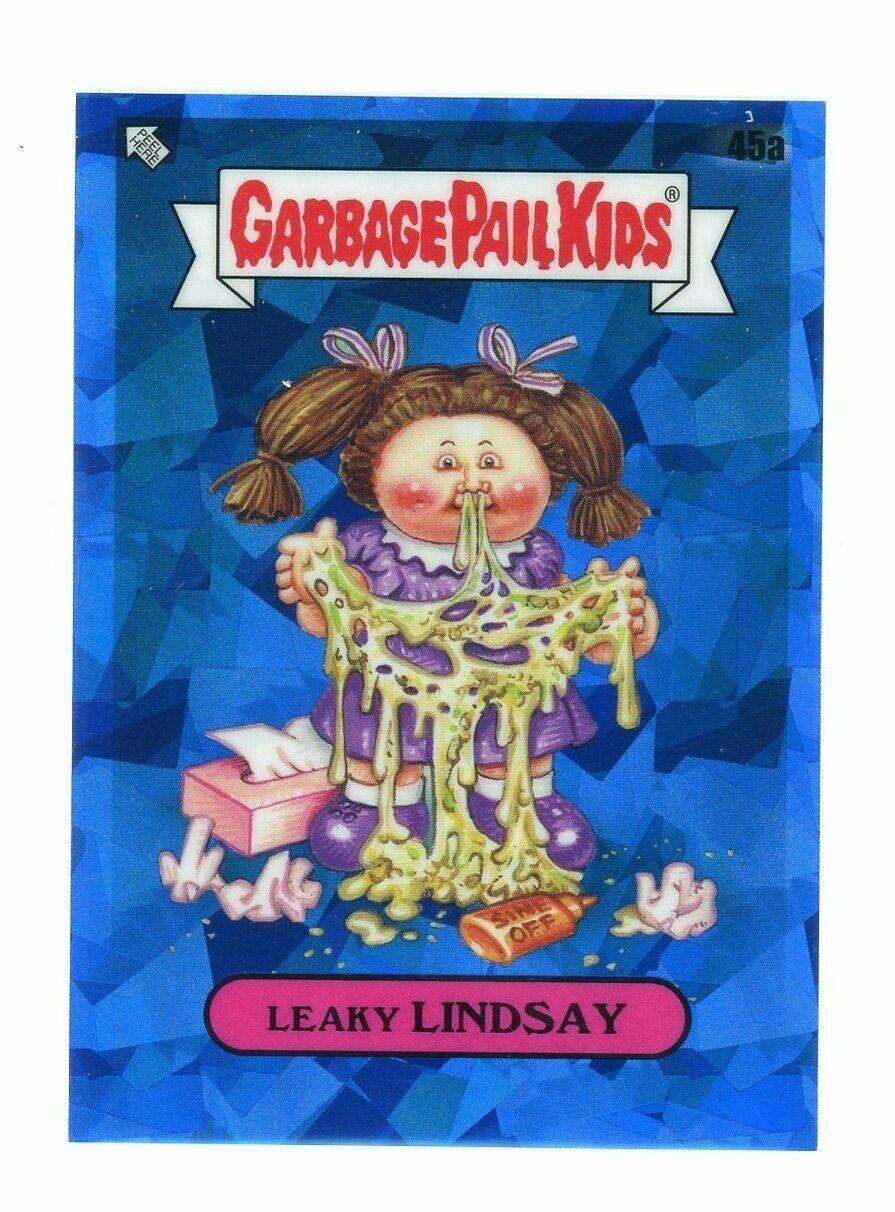 Leaky LINDSAY #45a Garbage Pail Kids 2020 Sapphire