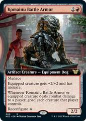 Komainu Battle Armor Magic Kamigawa: Neon Dynasty Commander Prices