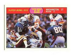 Super Bowl XVII Football Cards 1988 Fleer Team Action Prices