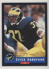 Erick Anderson #46 Football Cards 1992 Classic Draft Picks Prices