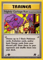 Nightly Garbage Run [1st Edition] #77 Pokemon Team Rocket Prices