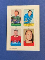 Ingarfield, Roberts, Worsley, Hull Hockey Cards 1969 O-Pee-Chee Four in One Prices