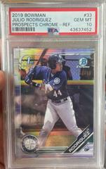 Julio Rodriguez [Refractor] #BCP-33 Baseball Cards 2019 Bowman Chrome Prospects Prices