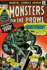 Monsters on the Prowl Comic Books Monsters on the Prowl Prices