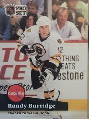 Randy Burridge Hockey Cards 1991 Pro Set Prices