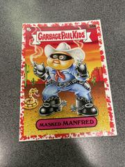 Masked MANFRED [Red] #58b Garbage Pail Kids 35th Anniversary Prices