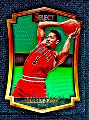 Derrick Rose [Green Prizm Die Cut] #103 Basketball Cards 2015 Panini Select Prices