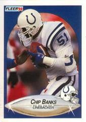 Chip Banks Football Cards 1990 Fleer Prices