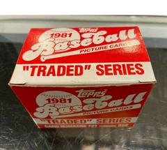 Complete Set Baseball Cards 1981 Topps Traded Prices