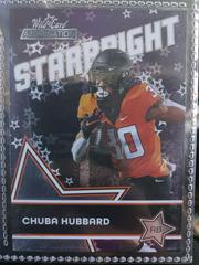Chubb Hubbard #sb-31 Football Cards 2021 Wild Card Alumination Starbright Prices