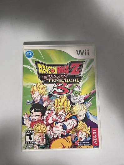 Dragon Ball Z Budokai Tenkaichi 3 | Item, Box, and Manual | Wii