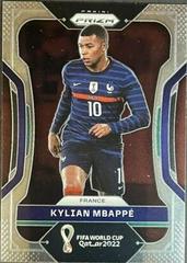 Kylian Mbappe #101 Soccer Cards 2022 Panini Prizm World Cup Prices