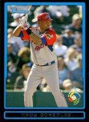 Andy Gonzalez #BDPW21 Baseball Cards 2009 Bowman Draft Wbc Prospects Prices