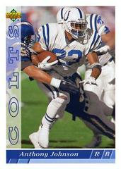 Anthony Johnson Football Cards 1993 Upper Deck Prices