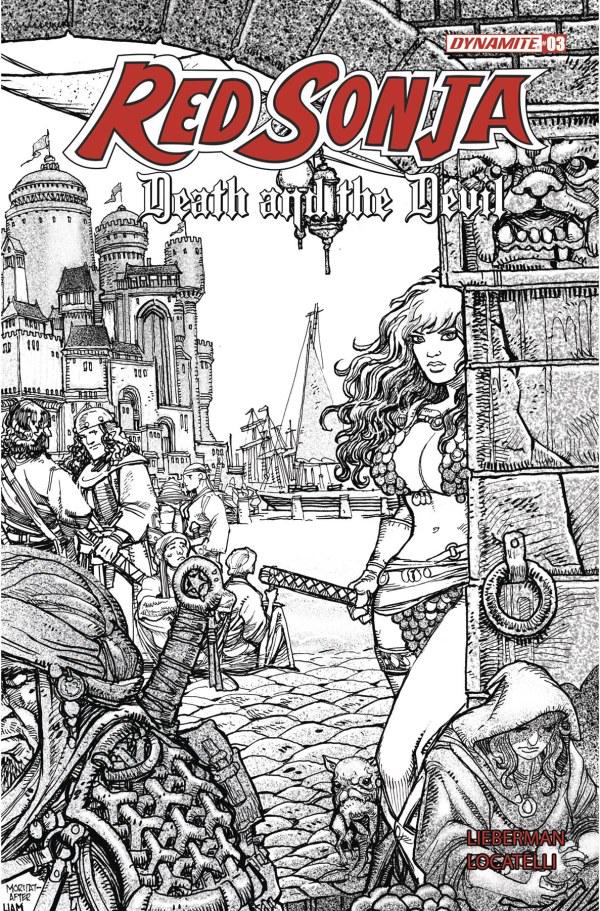 Red Sonja: Death and the Devil [Norman Sketch] #3 (2024) Comic Books Red Sonja: Death and the Devil