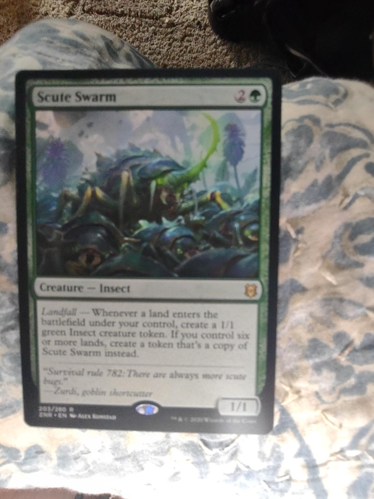 Scute Swarm [Showcase] | Ungraded | Magic Zendikar Rising